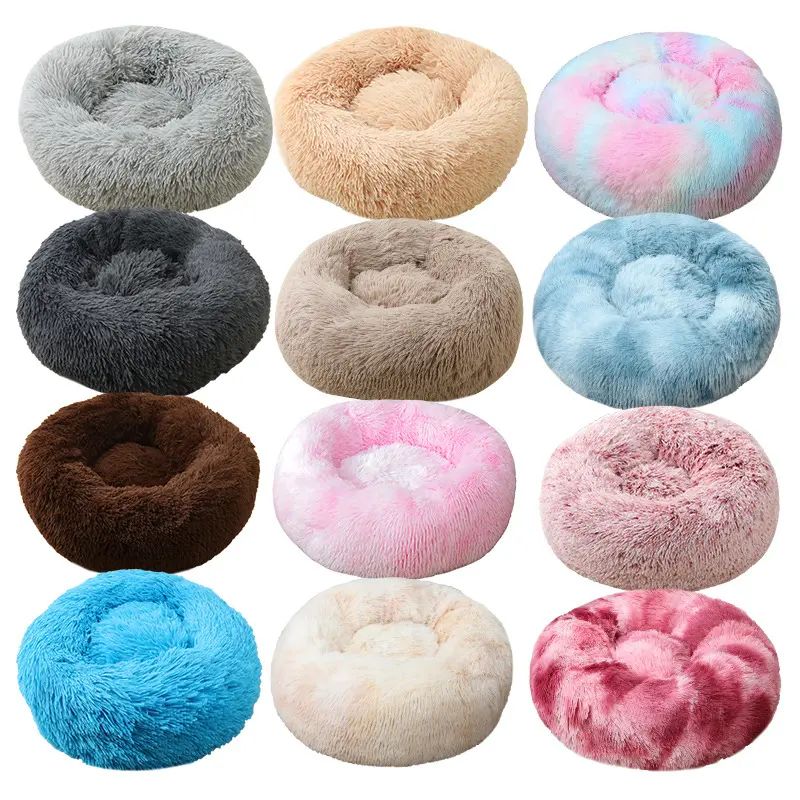 Pet Furniture Pet Dog Mat Sofà Round Cat Dog Bed